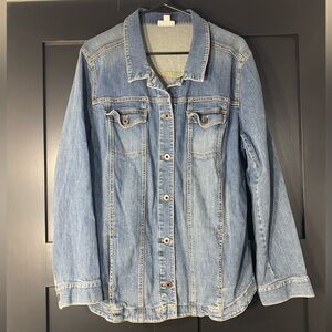 4/$16 J. Jill Jean Jacket